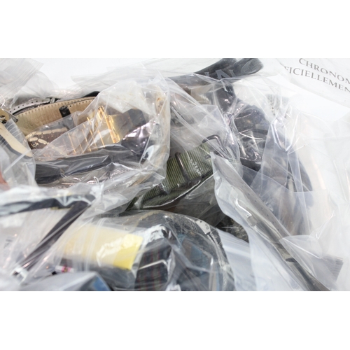 508 - Job Lot Assorted Watch Straps & Bracelets Mixed Sizes & Materials