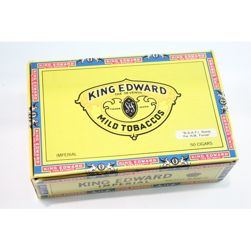 513 - Boxed King Edwards VII Imperial Cigars Complete