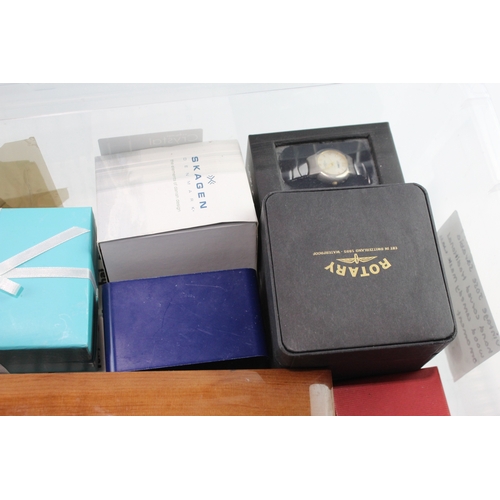 514 - Job Lot Untested Boxed Quartz Watches Skagen Swatch