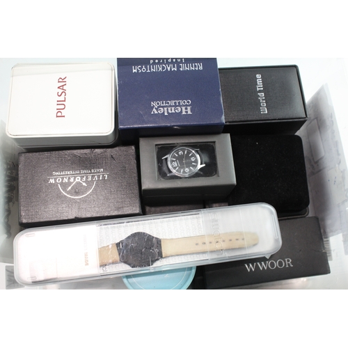 519 - Job Lot Untested Boxed Quartz Watches Henley Pulsar