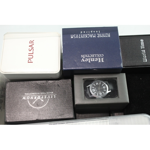 519 - Job Lot Untested Boxed Quartz Watches Henley Pulsar