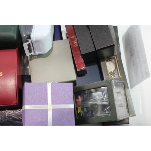 520 - Job Lot Untested Boxed Quartz Watches Sekonda Marcel Drucker