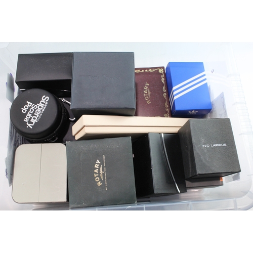 521 - Job Lot Untested Boxed Quartz Watches Adidas Rotary