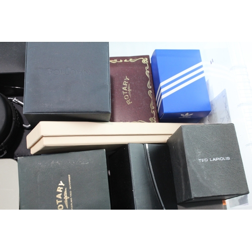 521 - Job Lot Untested Boxed Quartz Watches Adidas Rotary