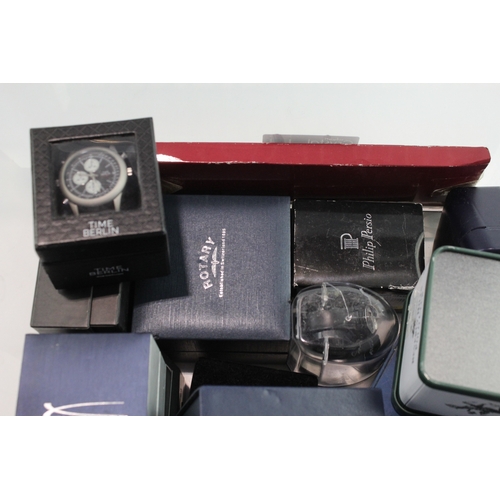 522 - Job Lot Untested Boxed Quartz Watches Rotary Challenger