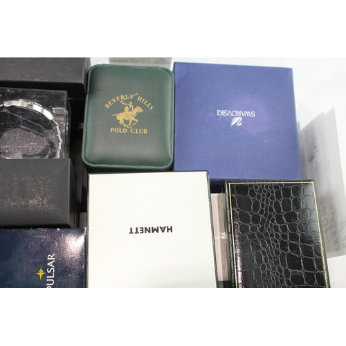 523 - Job Lot Untested Boxed Quartz Watches Hamnett Pulsar