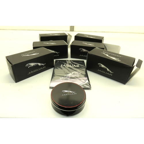 283 - A collection of Jaguar collectable diecast model cars etc.