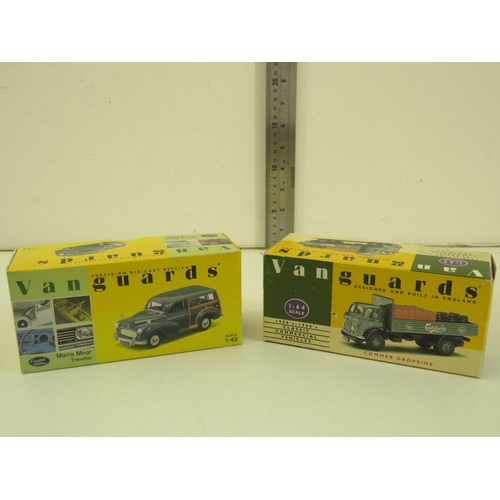 273 - Five boxed Vanguards collectable model cars.