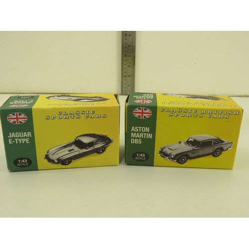 273 - Five boxed Vanguards collectable model cars.