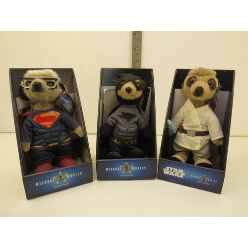 114 - Five movie meerkats, including Star Wars