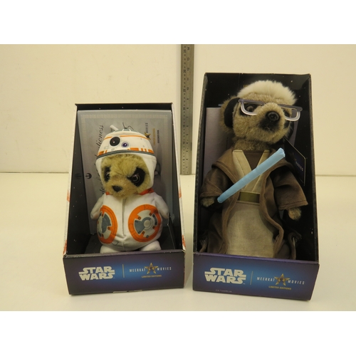 114 - Five movie meerkats, including Star Wars
