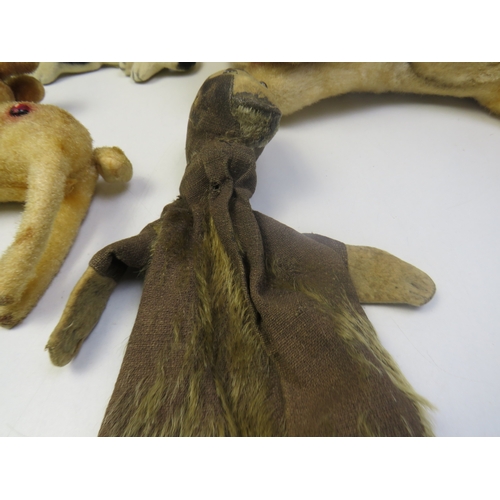 171 - Assortment of collectable vintage soft toys, including Star Wars, Meercat and retro cassette kids to... 