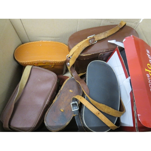 395 - Job lot of assorted binoculars