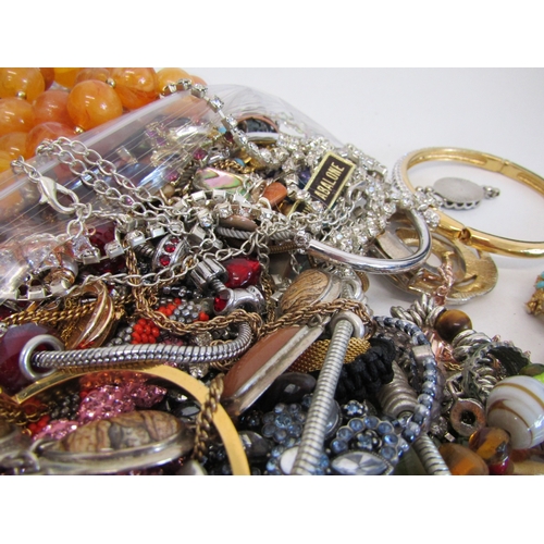 62 - Approx 2kg of costume jewellery including vintage.