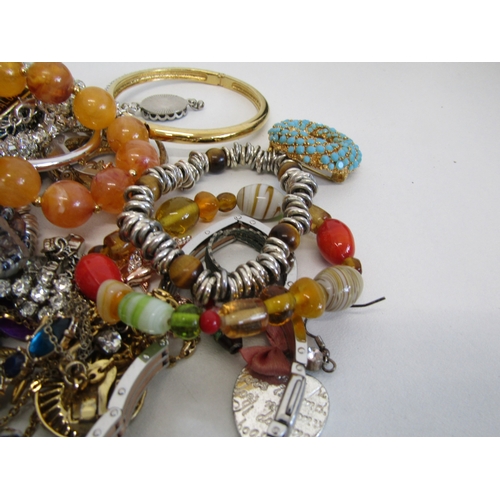 62 - Approx 2kg of costume jewellery including vintage.