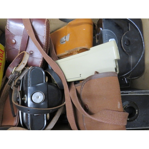 396 - Job lot of assorted cameras