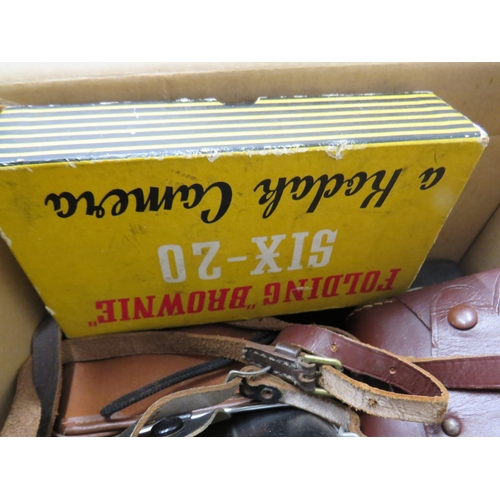 396 - Job lot of assorted cameras