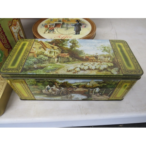 400 - Assortment of collectable tins