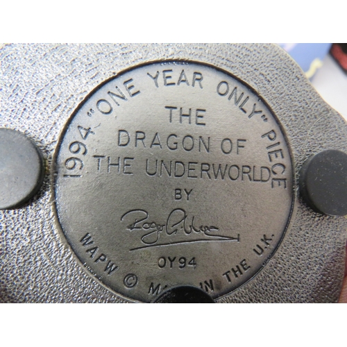 402 - Three boxed Tudor Mint figures to include The Lord of the Rings