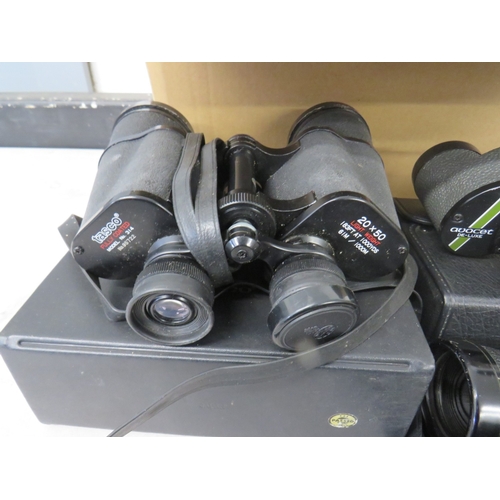 403 - Job lot of assorted binoculars