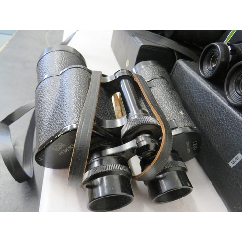 403 - Job lot of assorted binoculars