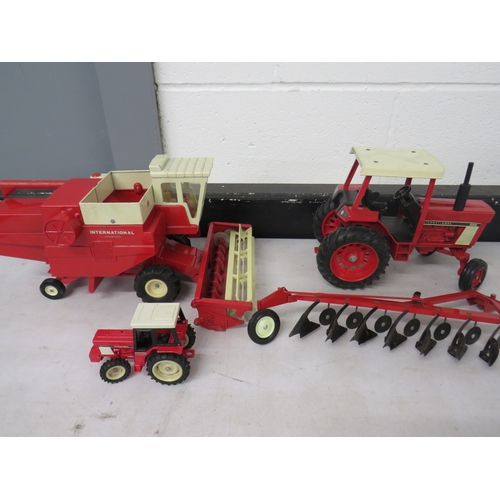 417 - Three model farm vehicles