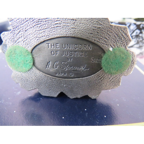 419 - Five boxed Tudor Mint figures to include The Lord of the Rings