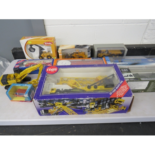 423 - Nine boxed construction vehicles to include Joal, Siku etc
