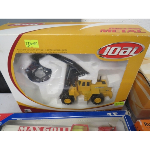 423 - Nine boxed construction vehicles to include Joal, Siku etc