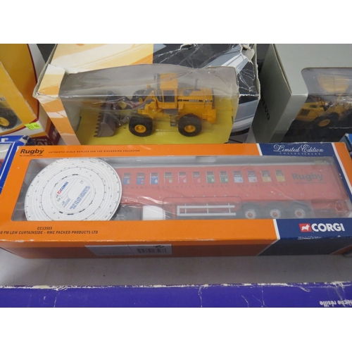 423 - Nine boxed construction vehicles to include Joal, Siku etc