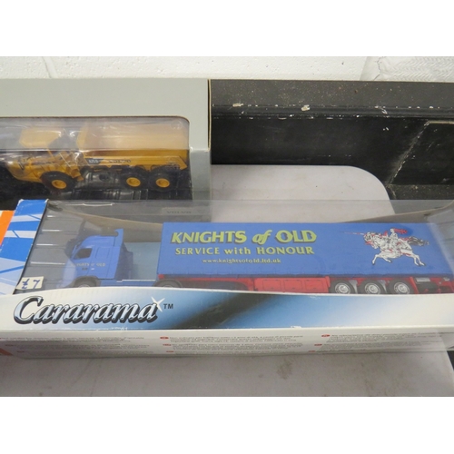 423 - Nine boxed construction vehicles to include Joal, Siku etc