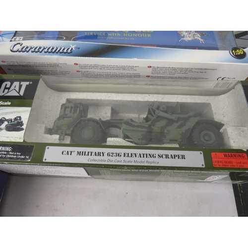 423 - Nine boxed construction vehicles to include Joal, Siku etc