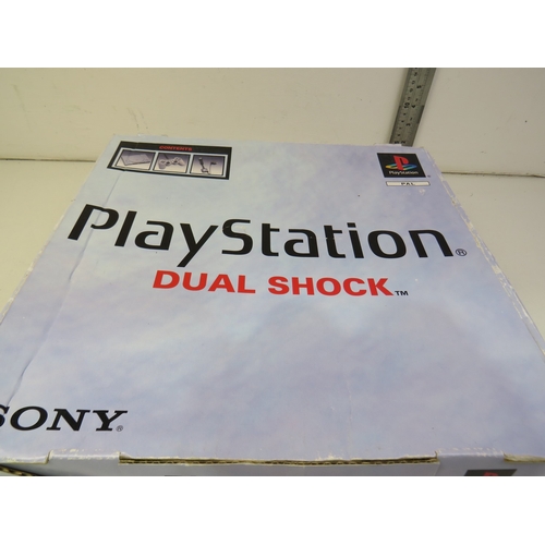 529 - Boxed Sony Playstation Dual Shock - untested