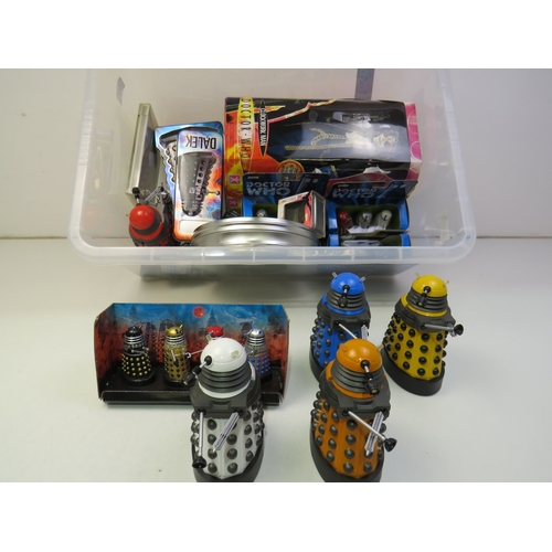 540 - Job lot of Dr Who collectable toys