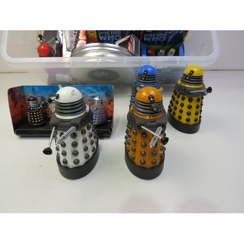 540 - Job lot of Dr Who collectable toys