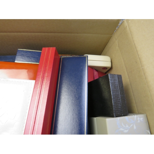 541 - Job lot of assorted jewellery boxes