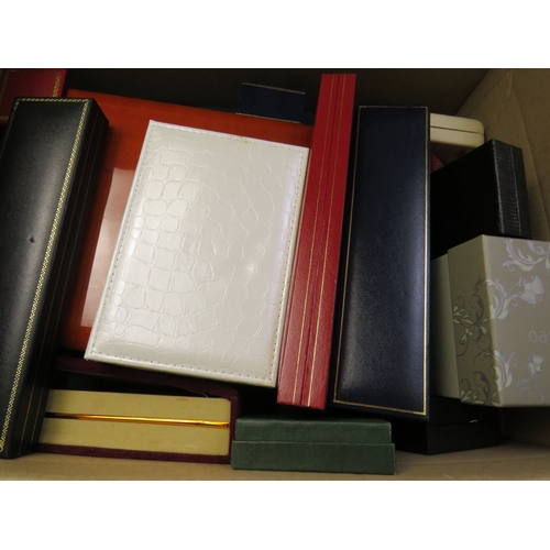 541 - Job lot of assorted jewellery boxes