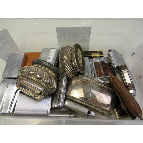 502 - Ronson & Colibri Smoking Collectables Inc Table Lighters, Vara Flame Etc