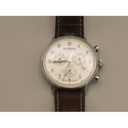 1 - Zeppelin chronograph watch