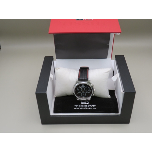 21 - Boxed Tissot 1853 PR100 chronograph watch