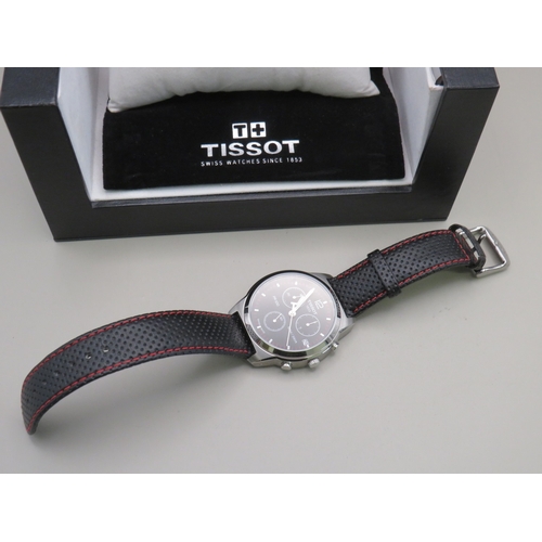 21 - Boxed Tissot 1853 PR100 chronograph watch