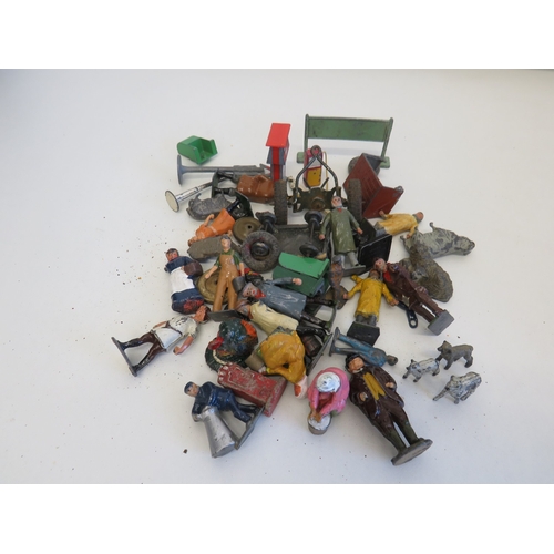 46 - Job lot of Britains figures and accessories