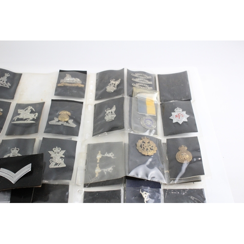 487 - Sealed Set Of Military Badges Lot Inc Cap Badges, Shoulder Titles, Ect