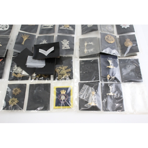 487 - Sealed Set Of Military Badges Lot Inc Cap Badges, Shoulder Titles, Ect