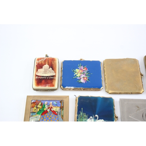 563 - Antique Vintage Cigarette Case EPNS Tobacciana Collectables Inc Stratton Etc