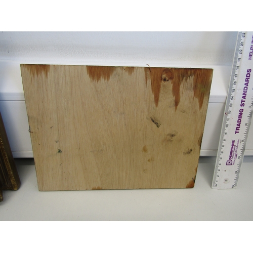 62 - Two vintage nautical oil paintings.