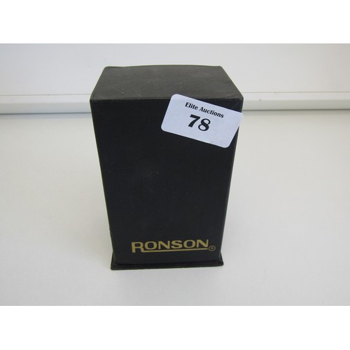 78 - Vintage Ronson 