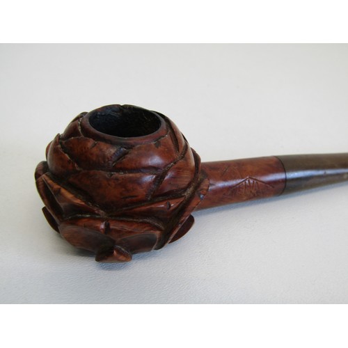 80 - A collection of vintage smoking pipes to include Real Briar, Bruyere etc.