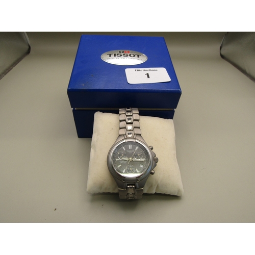 1 - Boxed Tissot Titanium watch