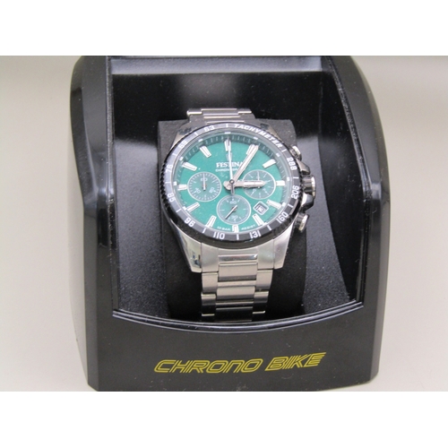 2 - Boxed Festina Chronograph watch